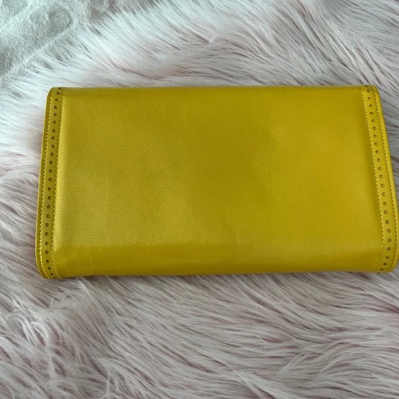 Yves Saint Laurent Yellow Geometric Clutch - Picture 2 of 2